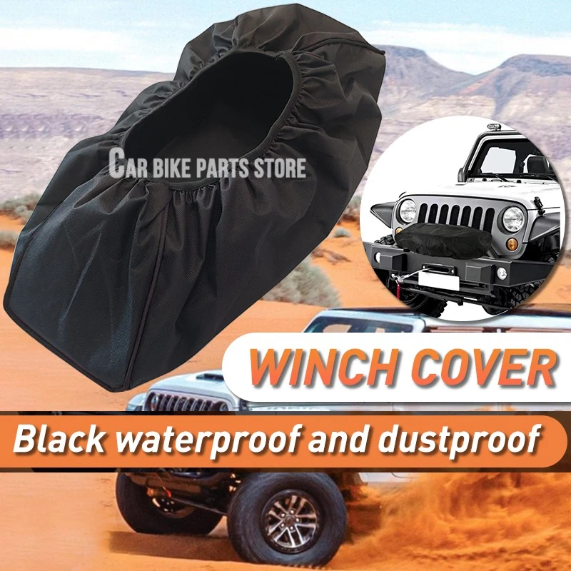 

1 шт., 600D Оксфорд, водонепроницаемая лебедка, пылезащитный чехол, защитный чехол 56*24*18 см, автомобильные аксессуары, автомобильный прицеп, внедорожник, принадлежности для автомобиля