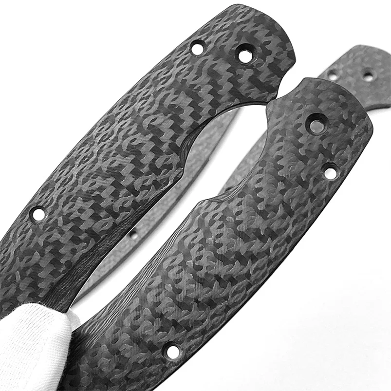 2 типа, 1 пара весов с ручкой из углеродного волокна 3K для Spyderco Paramilitary 2 Para2 C81