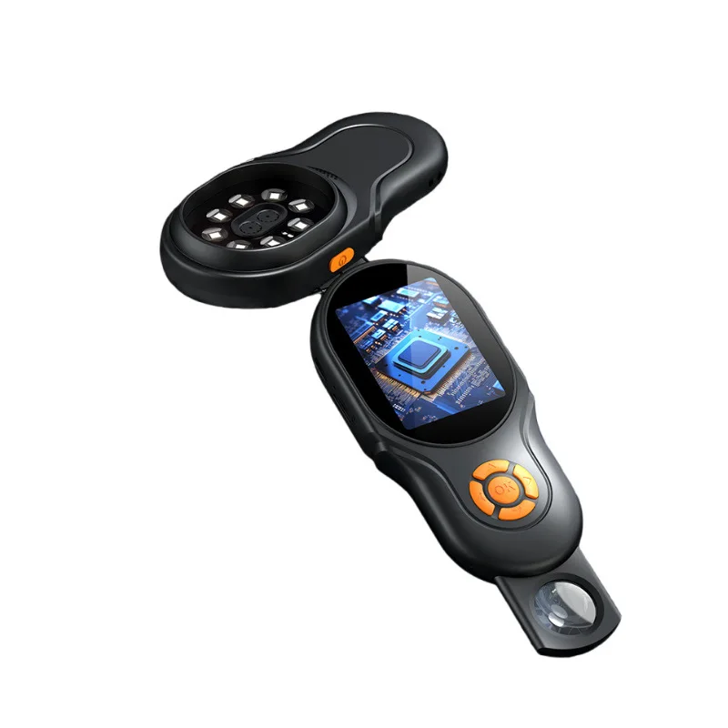 2-In-1 Handheld Camera Microscope, 2-Megapixel High-Definition Photography and Video Recording Microscope