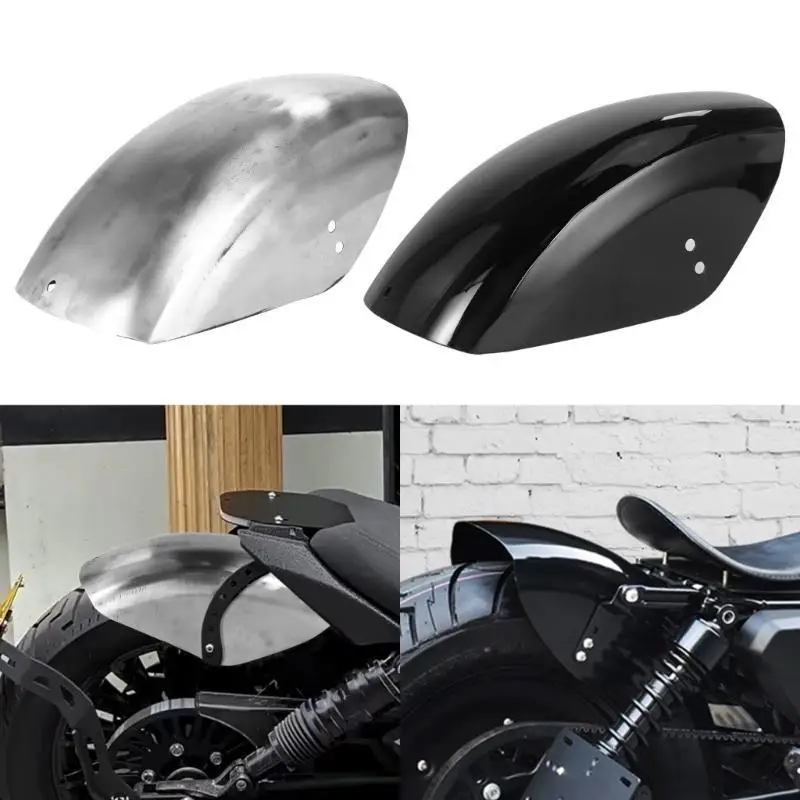 G7NA Motorrad-Schutzblech, verstärkter hinterer Kotflügel, stilvoller, kurzer, flacher Schmutzfänger, geeignet für 883 XL1200 – Detail 7