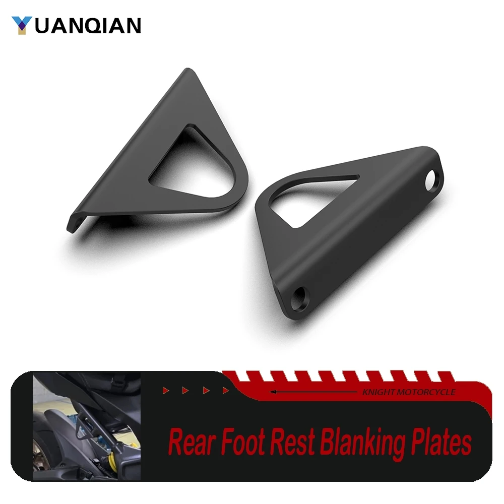 

Rear Foot Rest Blanking Plates For HONDA CB650R CBR650R CB/CBR 650 R 650R 2019 - 2024 Motorcycle Acessories Racing Hook Footrest