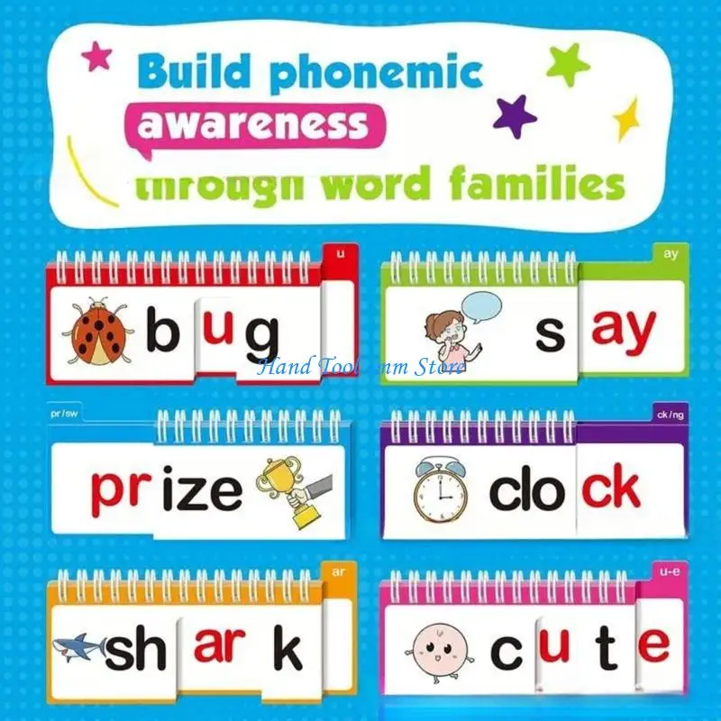 Picture 5: H37F Interactive Phonics Book Set For Kids With Colorful Copperplate Paper And Illustrations To Language Learning