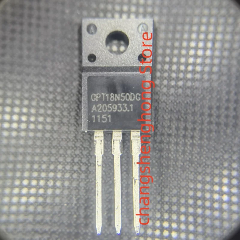 5pcs  New original    GPT18N50DG  TO220F