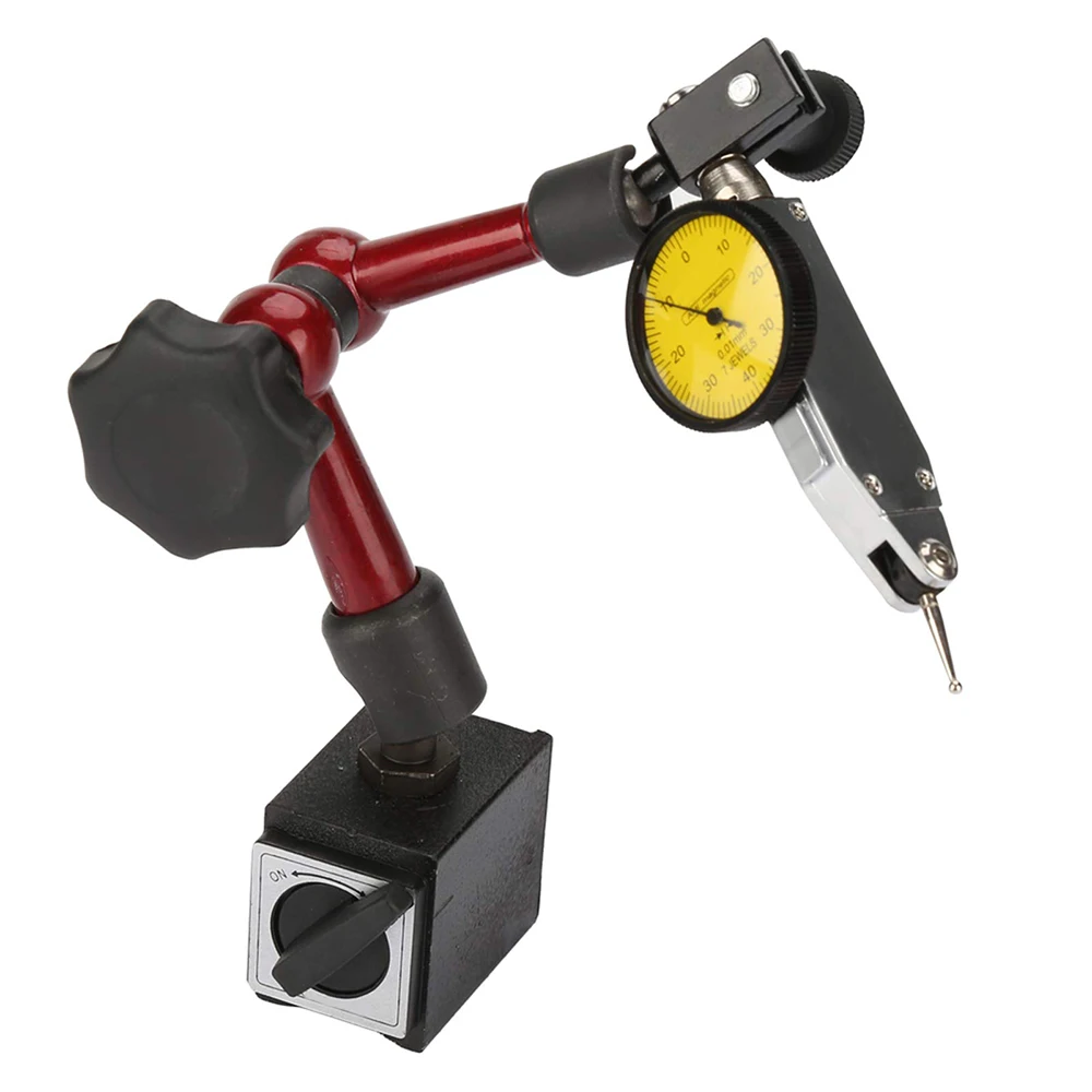 Indicador de esfera, soporte magnético, calibre de orificio, soporte magnético, Base, micrómetro, herramientas de medida, indicador de tipo hora, reloj comparador