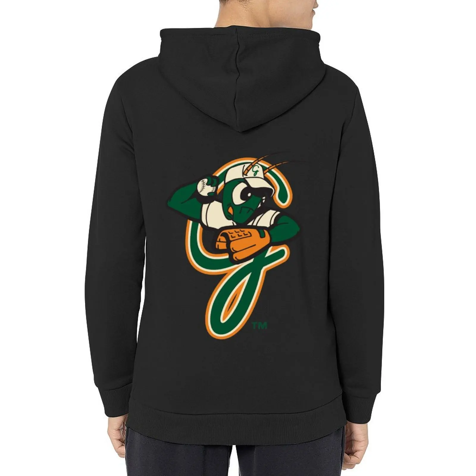 Greensboro Grasshoppers هوديي الجرافيك تي شيرت الرجال موضة الرجال ملابس للرجال الرجال الشتاء سترة كبيرة الحجم هوديي