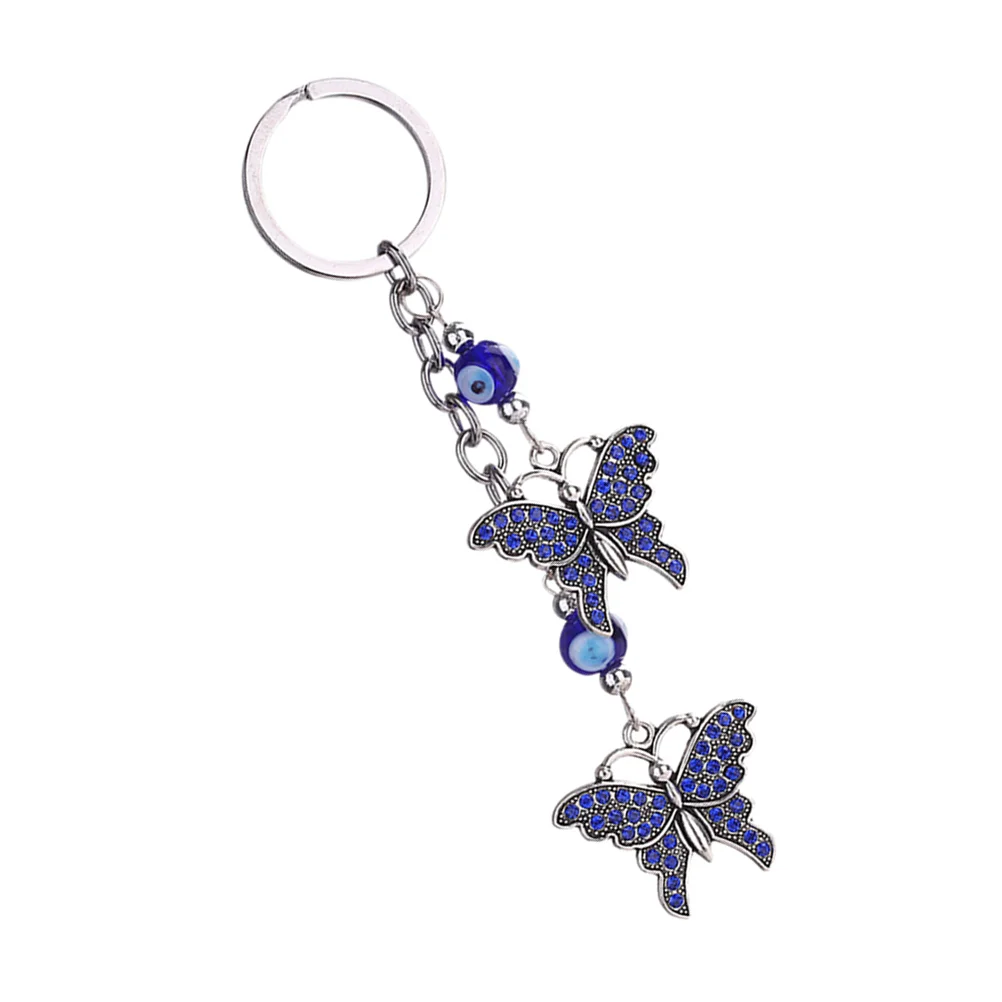 Creative Diamond- Key Shaped Charm Keychain Bag Pendant Jewelry Accessories Car Decoration ( )