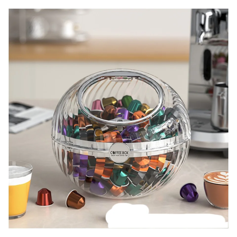 Coffee Capsule Storage Basket For Nespresso Dolce Gusto Capsules Display Stand Rack kitchen Holders