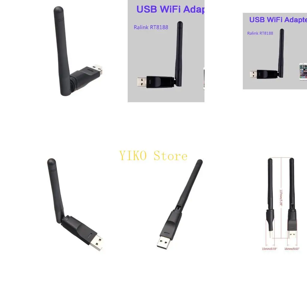 

K32C Беспроводная USB-сетевая карта Wi-Fi-адаптер 150 Мбит/с для ноутбука 2,4 ГГц