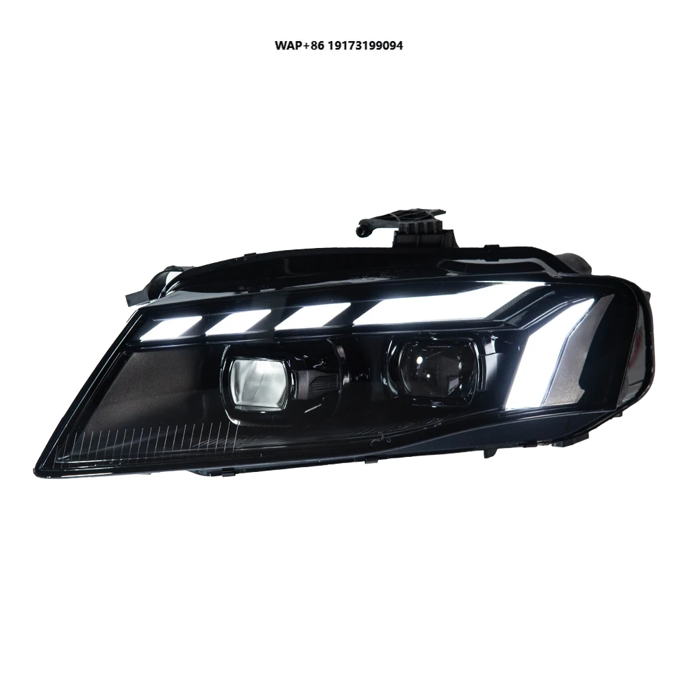 

Styling for A4 Headlight Projector Lens 2008-2012 Dynamic Signal Head Lamp LED Headlights Turn signal