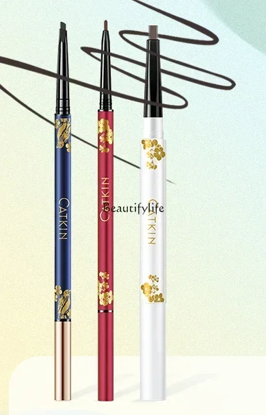 Women's Waterproof Sweat-Proof Eyebrow Pencil, Long-Lasting, Fadeless Blooming, Ultra-Fine Pen Point, Distinct Look