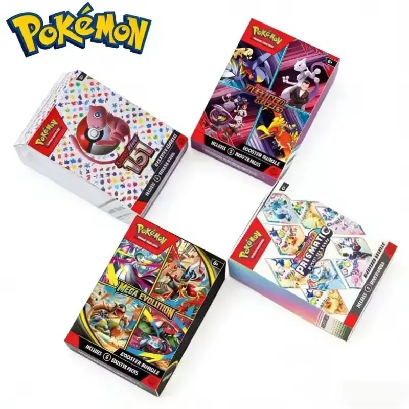 pokemon-trading-card-booster-bundle-box-assorted-series-151-destined-rivals-mega-evolution-collection-battle-game-cards-toy-fo