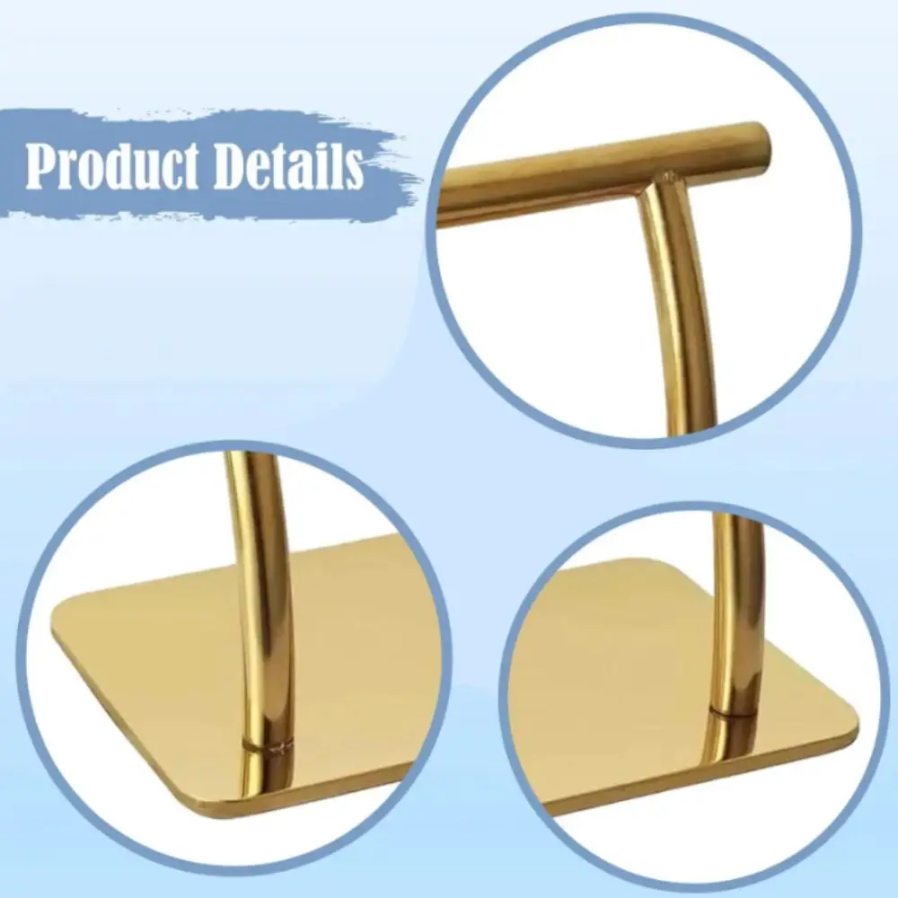 مسند قدم من الفولاذ المقاوم للصدأ بدواسة مريحة وتصميم مريح لكرسي الصالون ملحق مسند قدم متنقل ثابت عالمي #4