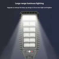 Integrated Remote Control Courtyard Wall Light Outdoor Waterproof Solar Light - Human Body Sensing Street Light