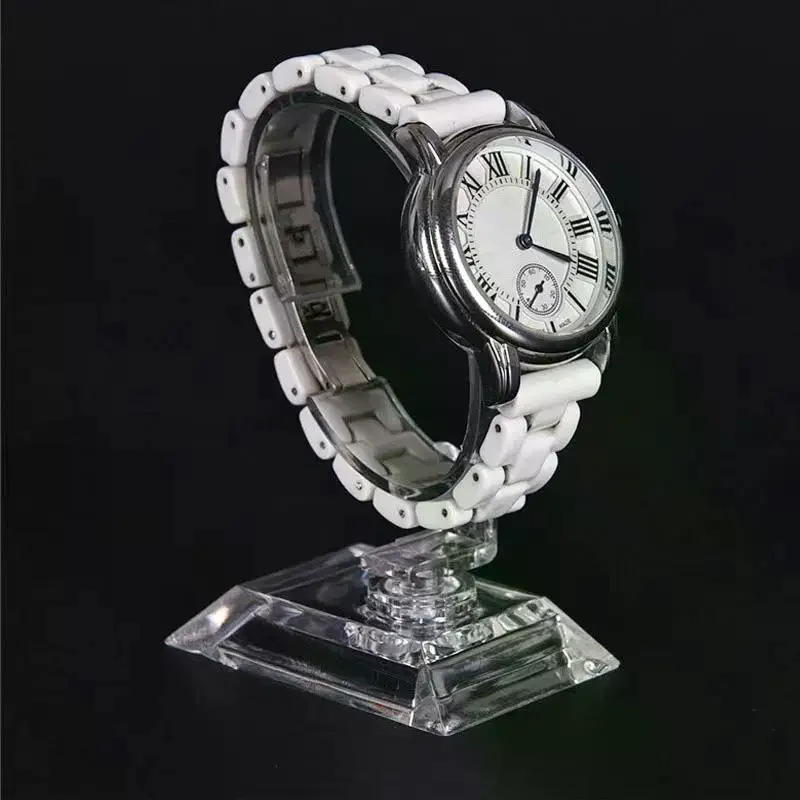 5pcs Watch Display Stand, C Circle Transparent Holder Counter Stand, Watch Bracelet Display Props, Ideal Choice For Gifts