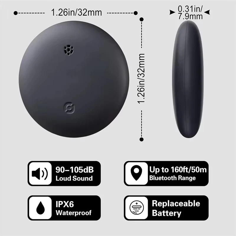Smart GPS Locator Pet Wallet Suitcase Car Global Positioning Tracking Elderly Kids Anti Getting Lost Finder For iPhone Find My