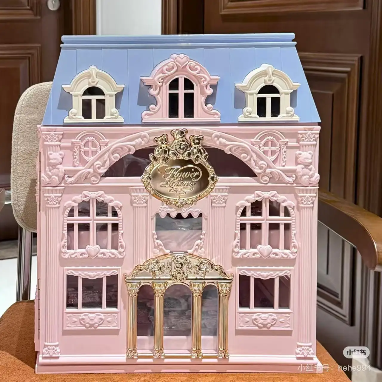 Flower Know bonnie garden rabbit sweet bear Desktop Jewelry Empty Box Showcase Does Not Include Cosmetics Makeup Case