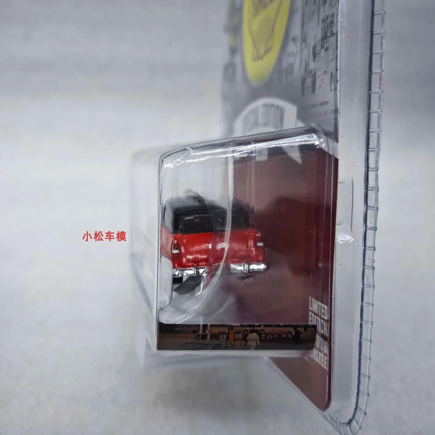 GreenLight 1: 64 1955 Chevrolet Sedan Levering Legering Model Auto Spuitgieten Mini Auto Kinderen Speelgoed Cadeau