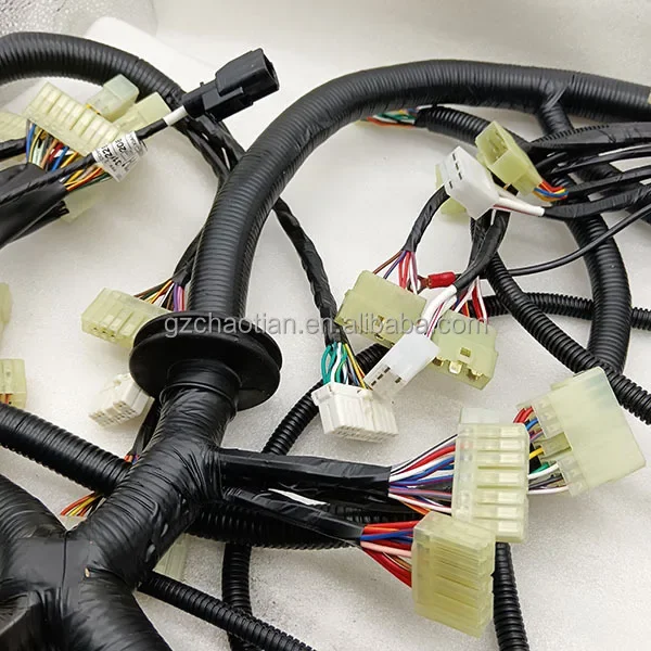 Excavator Spare Parts 530-00208A wiring harness DX55 DX225 cabin wire harness for Excavator