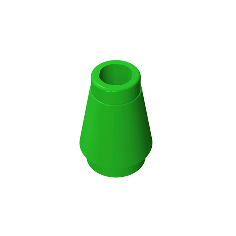 50 Stück 59900 1x1 Kegel-Bausteine mit oberer Rille 4589 Bausteine Lehrreiches Partikel-Montagespielzeug Kindergeburtstagsgeschenke – Detail 17