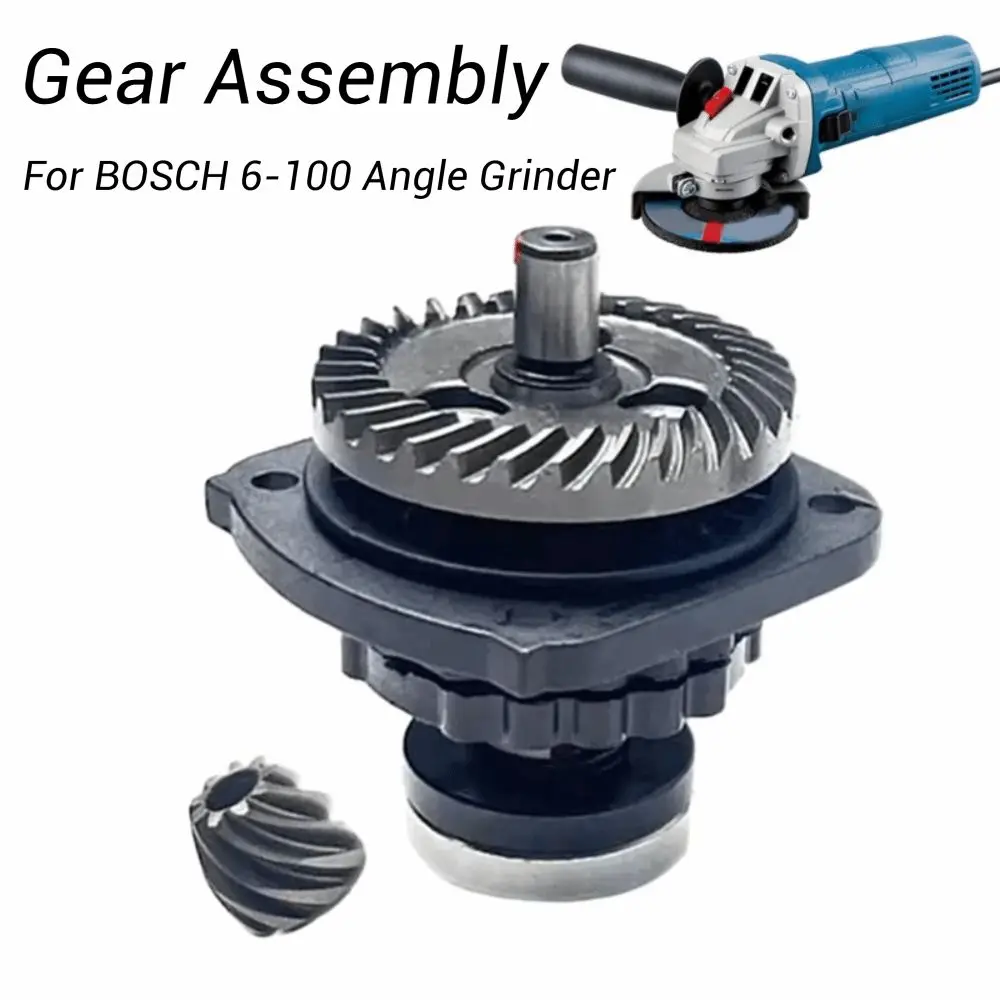 

Металлическая шестерня, угловая шлифовальная машина, набор шестерен, высокая надежность, серебристая шлифовальная шестерня в сборе, фрезерная металлическая машина для угловой шлифовальной машины BOSCH 6-100