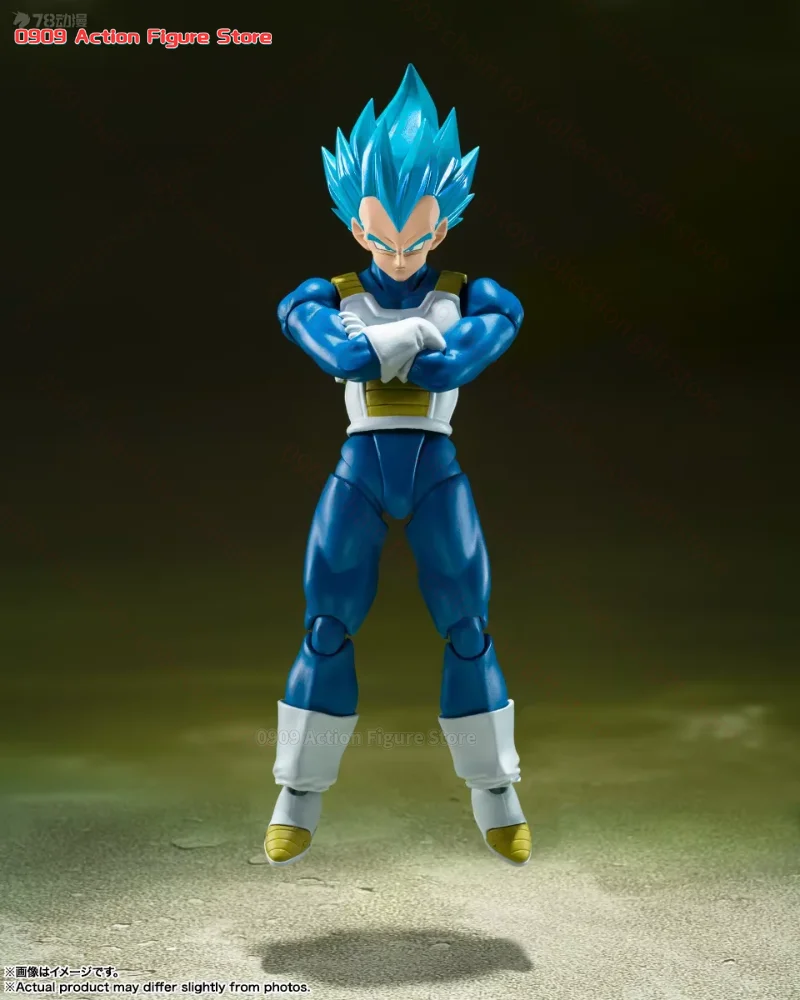 

In stock Original SHF Dragon beads Series Super Saiyan God Vegeta - Performing the Pride of Saiyan Action Figure Gift Collection