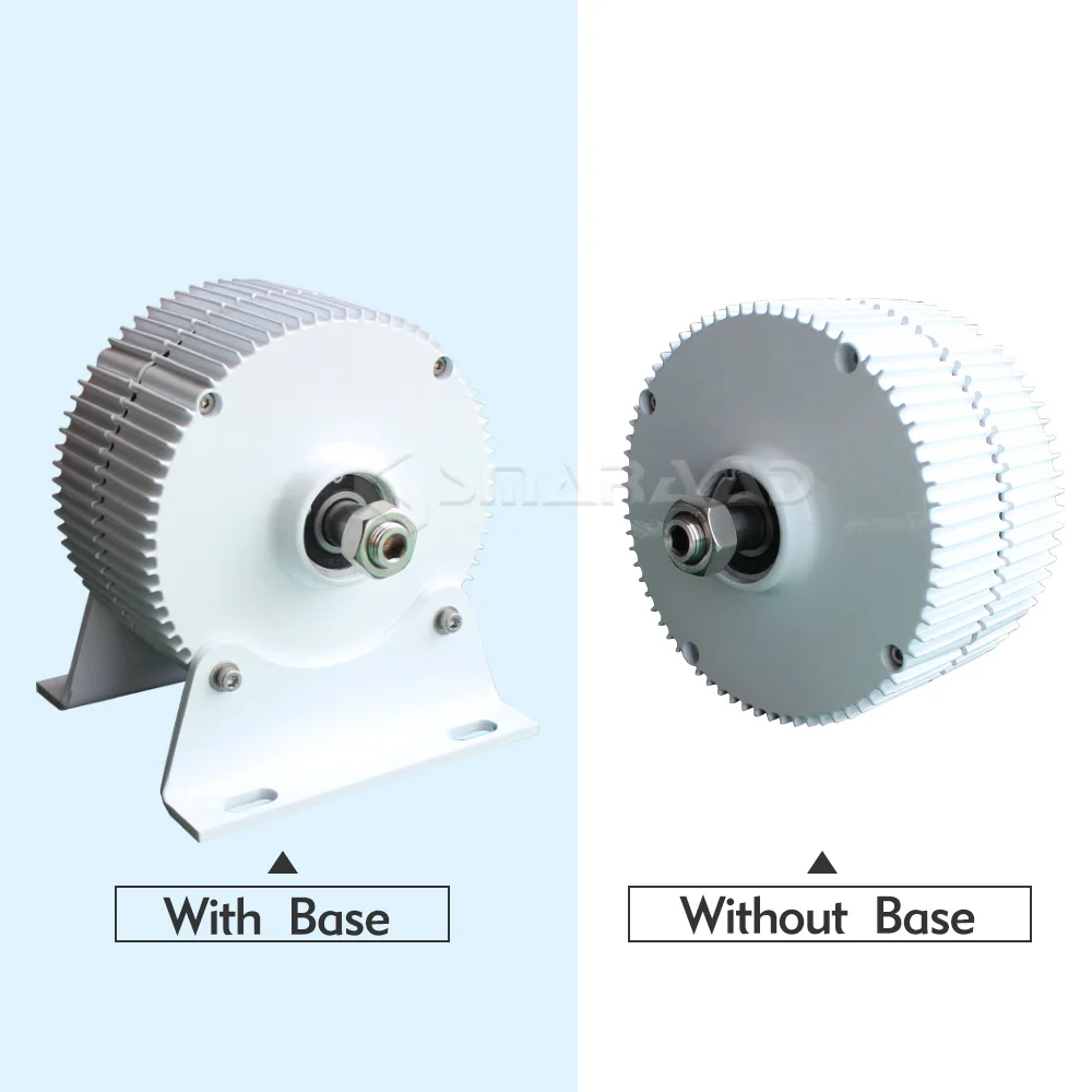 1000w Wind Turbine Generator PMG 12V 24V 48V 500 Rpm AC DC Power Magnetic Dynamo Water Turbine Hydro Alternator Free Energy