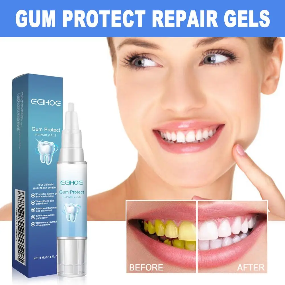 جل علاج اللثة Dentizen العلاج باللثة جل تبييض الأسنان القلم حماية علاج الفم كريهة التنفس إصلاح هلام راحة اللثة #5