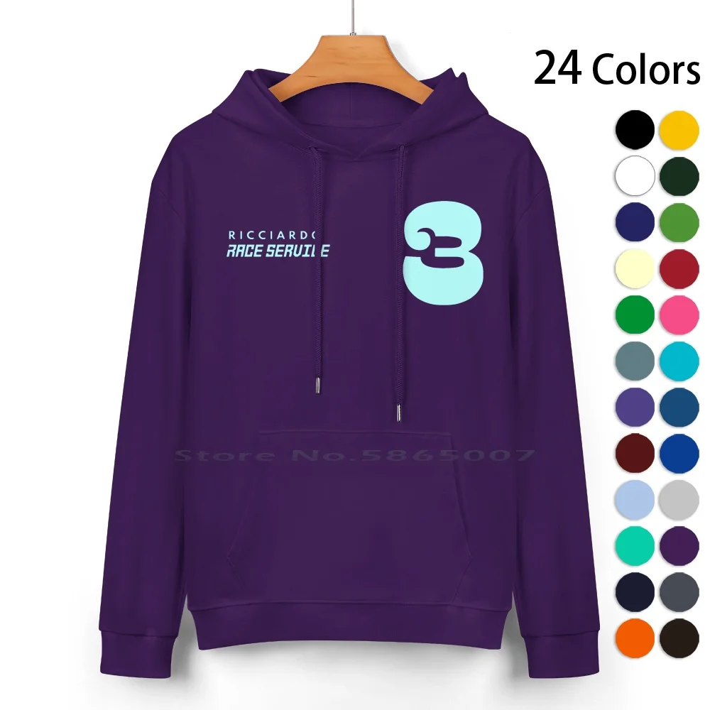 

Daniel Ricciardo All Good / All Ways ( Seafoam / Purple ) Pure Cotton Hoodie Sweater 24 Colors Daniel Ricciardo Danny Ric Ric3