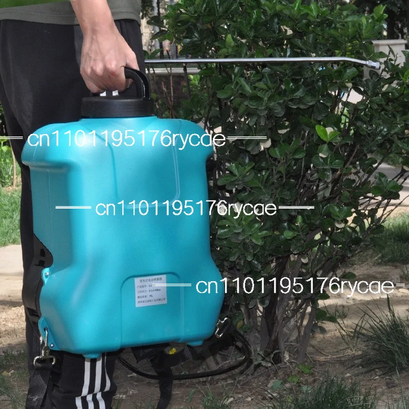 Horticulture high-pressure lithium battery, backpack pesticide watering can, new type of dispenser, electric sprayer