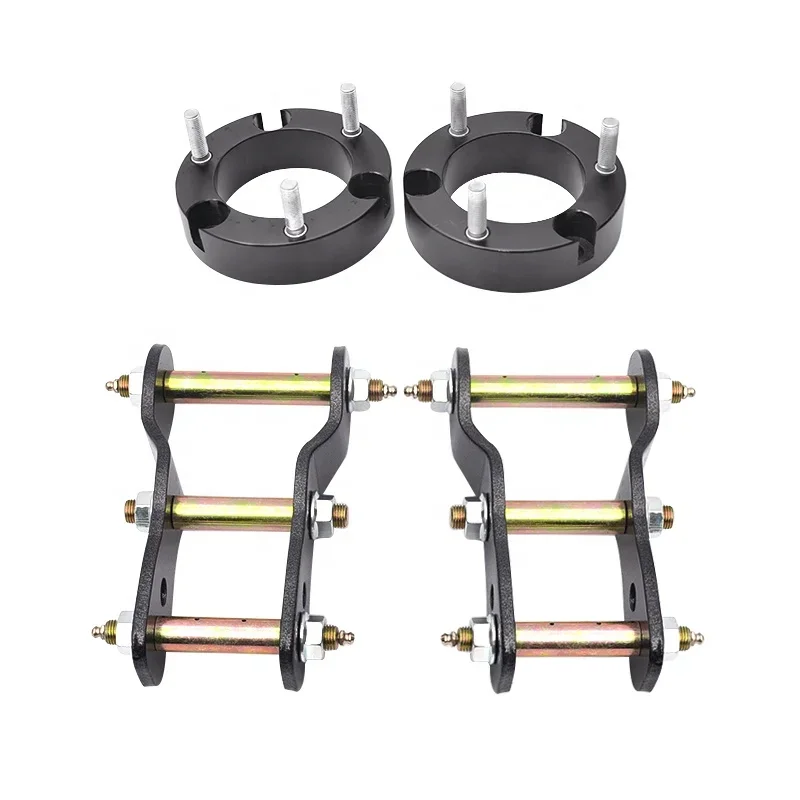 

Front Spacer + Rear Leaf Spring G-shackle Lift For Hilux Revo 2015++