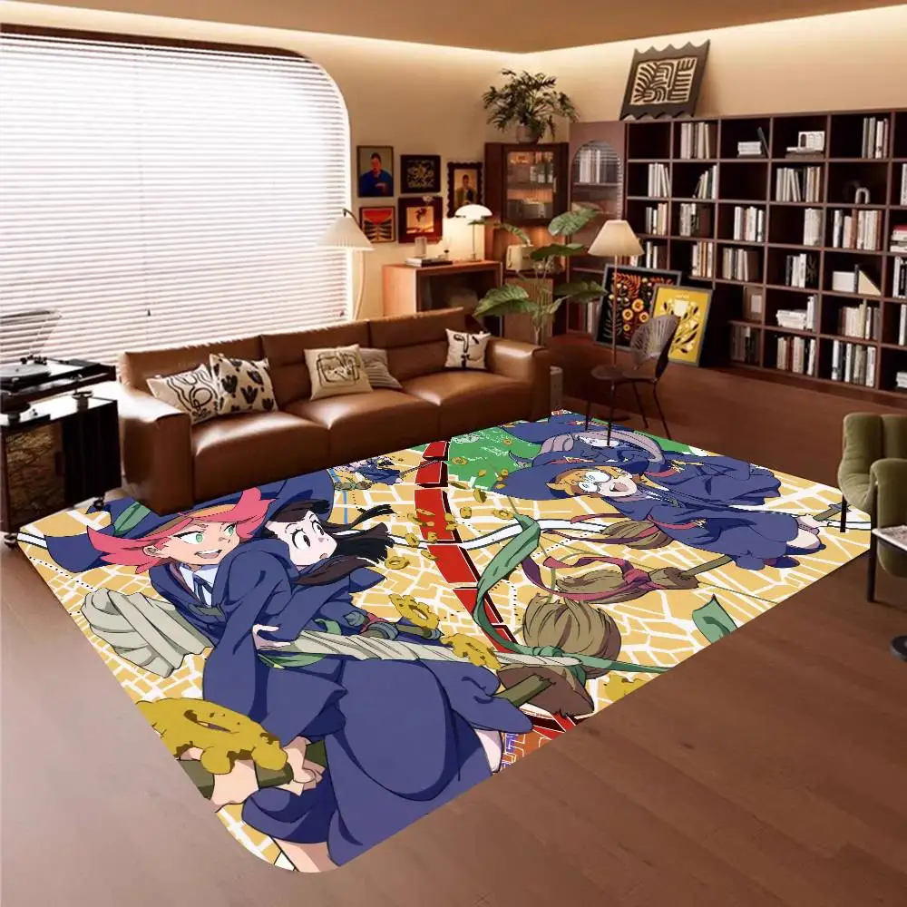 

Коврик для ванной комнаты «Маленькая ведьма», аниме, детская комната, украшение для спальни, балкон, противоскользящий коврик для гостиной, приветственный коврик