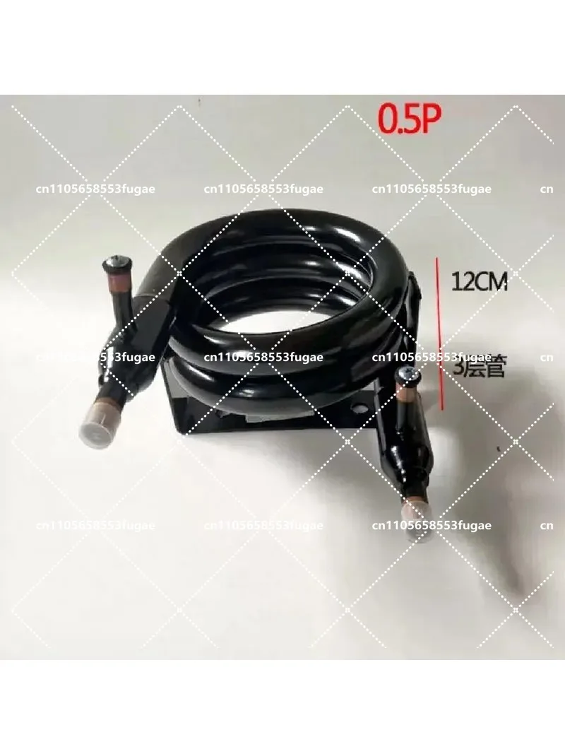 Water-Cooled Condenser Sleeve Coil For Ice Maker Heat Pump Air Conditioner Cooling