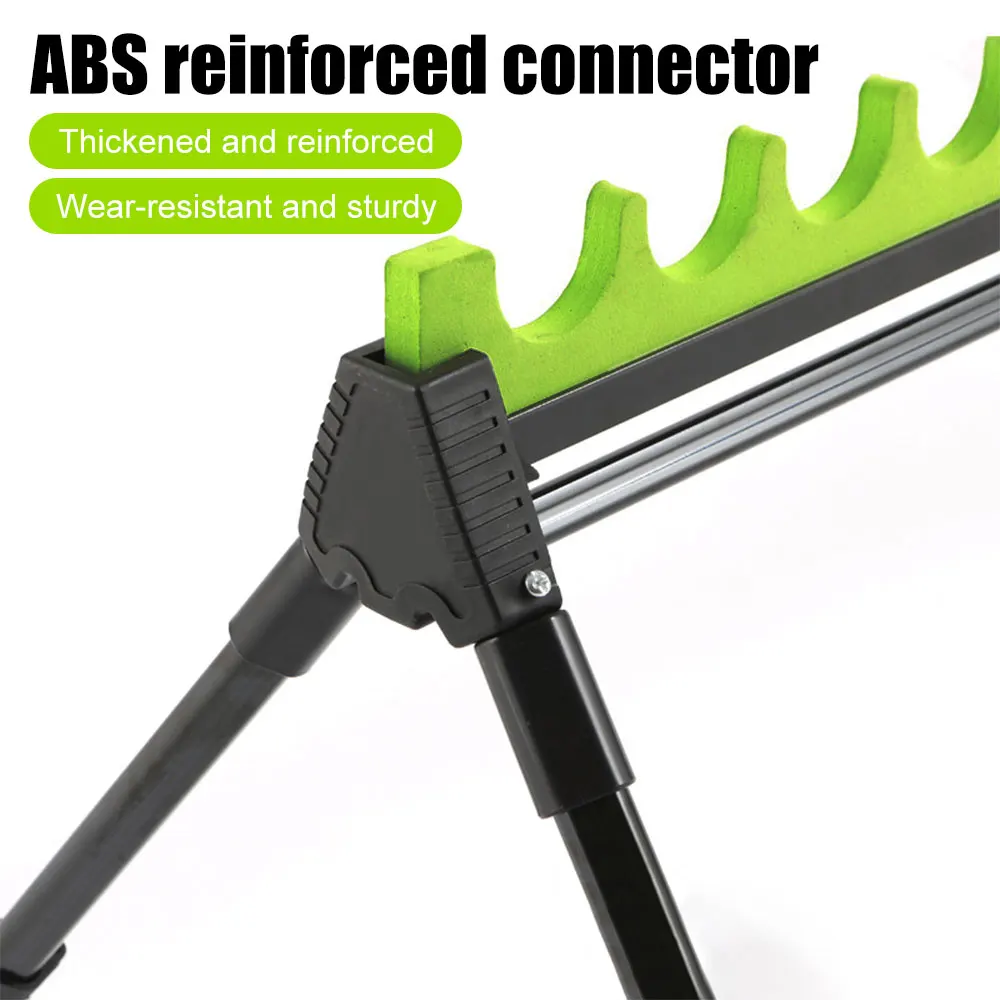 Soporte trípode telescópico plegable para caña de surfcasting - imagen 3