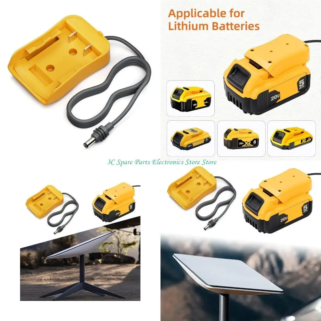 

SZ Power Charging Adapter For Star Chain DC2.1 Power Cable Overloads Protecting