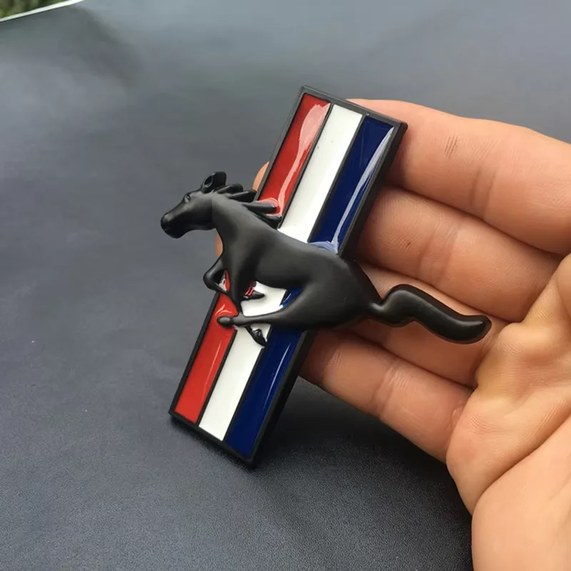 Insignias de Metal 3D para coche, pegatina decorativa lateral para ventana y cuerpo de maletero para Ford ST Line Focus Mustang Fiesta Puma Ranger Kuga MK7 MAX F15