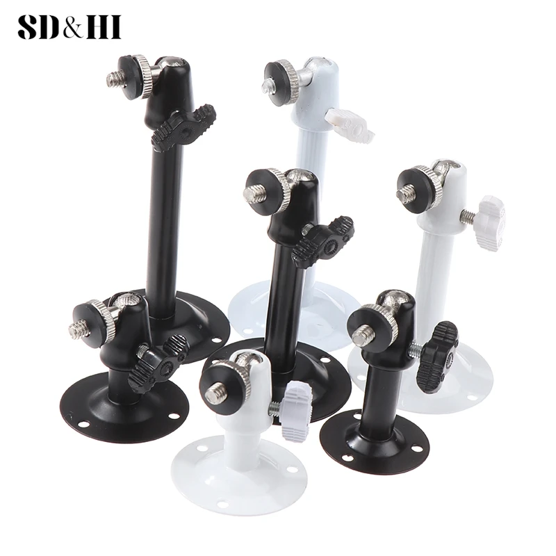 Wall Installation Metal Holder Secure Rotary CCTV Camera Stand For Security Surveillance Camera