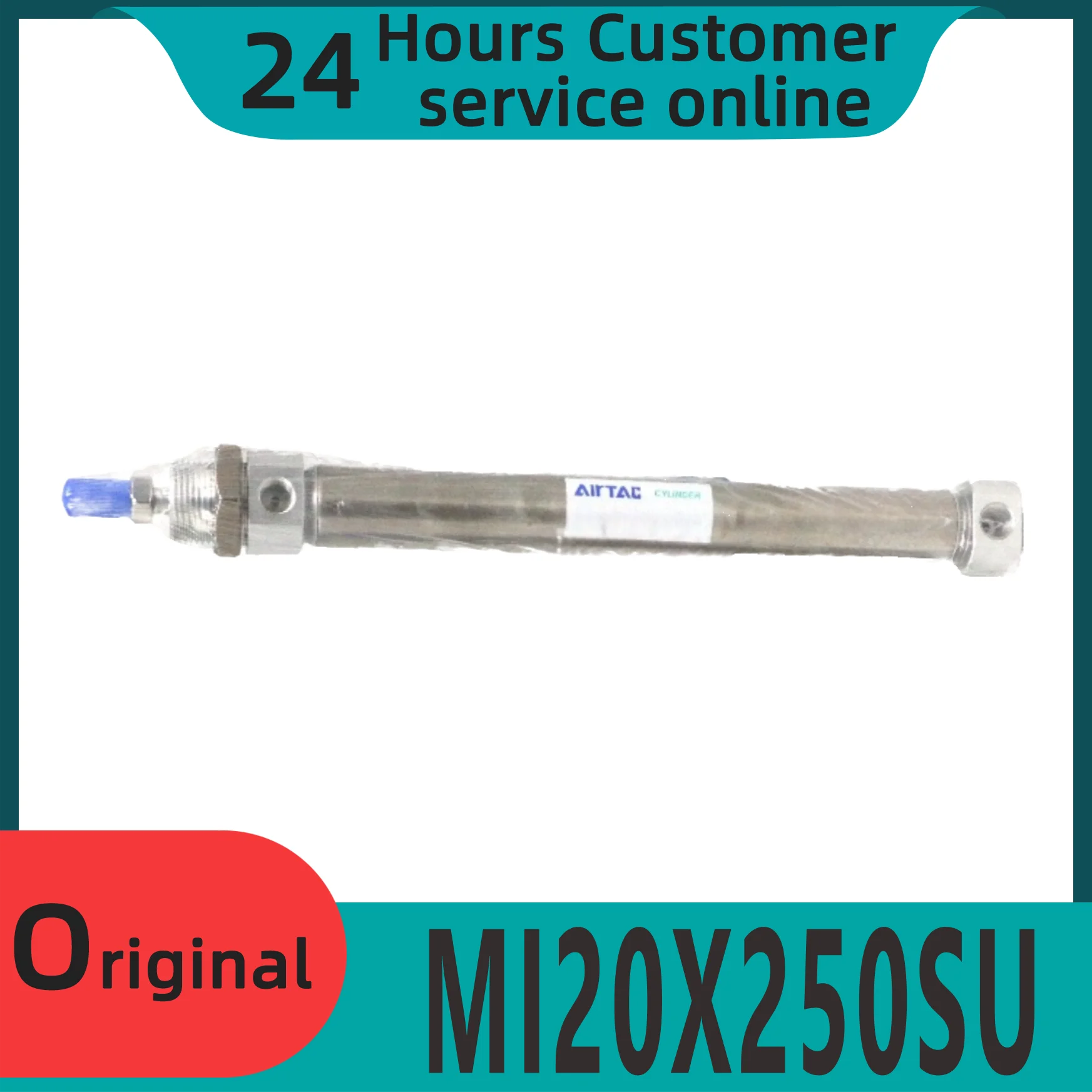

Brand new original stainless steel mini cylinder MI20X250SU MI20X300SU MI20X350SU MI20X400SU MI20X450SU MI20X500SU