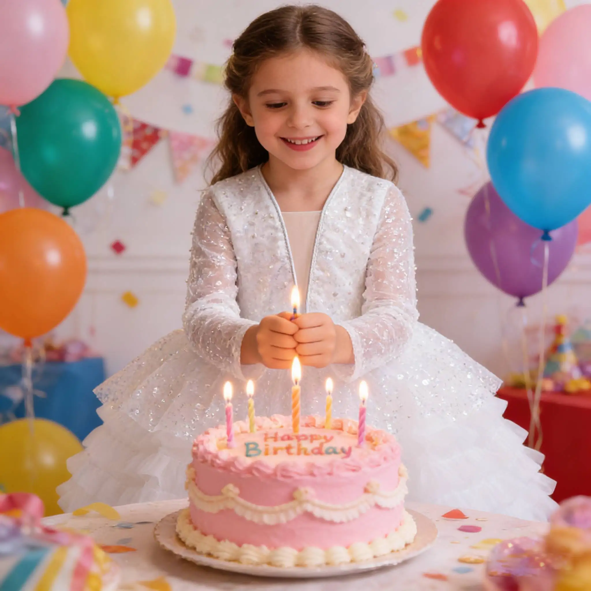 

White Formal Dress for Girls Wedding longsleeve sequin Princess Dress First Communion Gown Children Birthday Baptismal