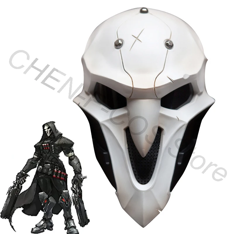 

Маска для косплея Overwatch Reaper реквизит Подарочная игра OW Габриэль Reyes ролевые игры Униформа аксессуары на Хэллоуин Рождество карнавал