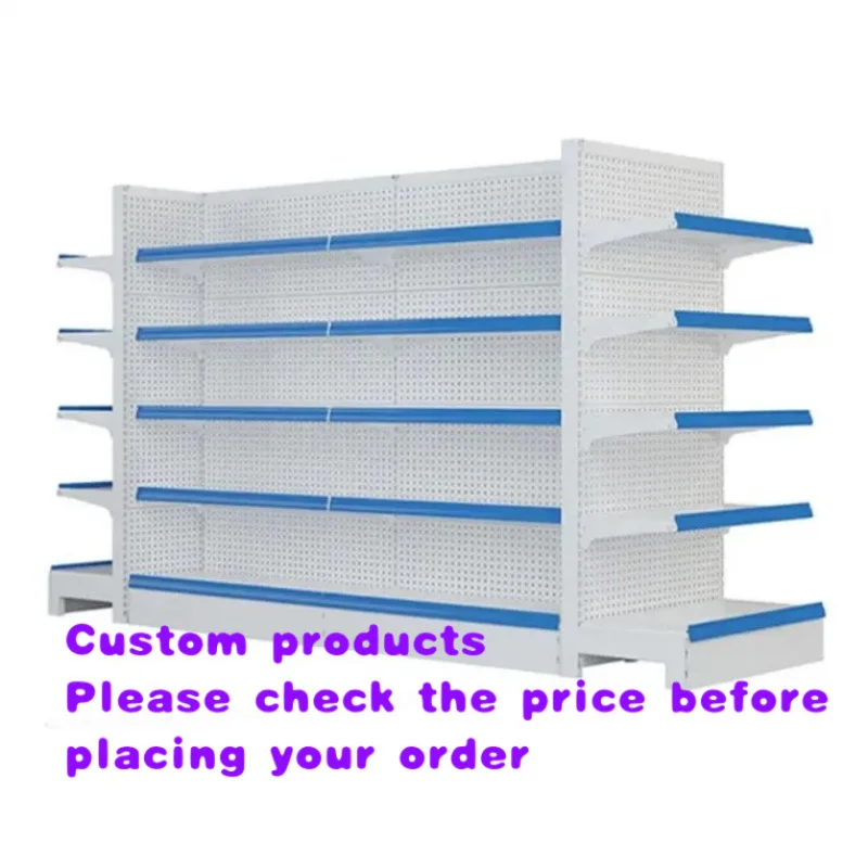 custom.Hongbai Customized Supermarket Hanging Basket Shelf with Grocery & Pharmacy Shelves Customized Dimensions