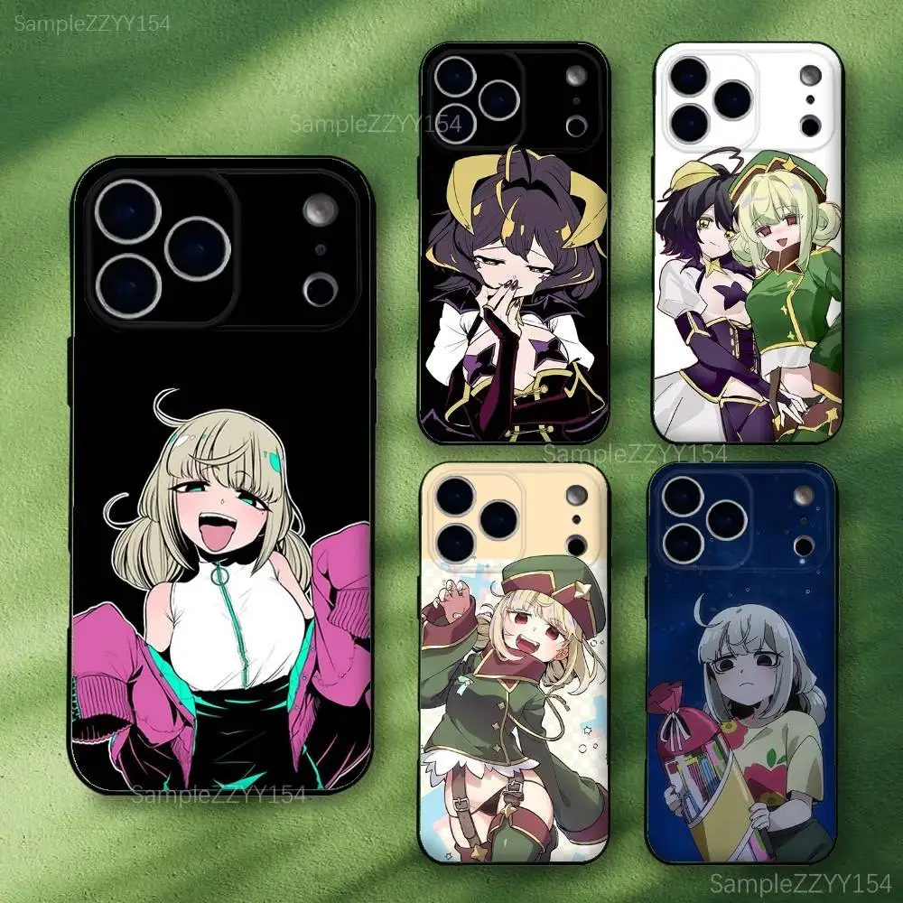 

Gushing over Magical Girls Phone Case For iPhone 17,16,15,14,13,12,Pro,Max,Plus,E,SE4,Air,Mini Black Soft Funda