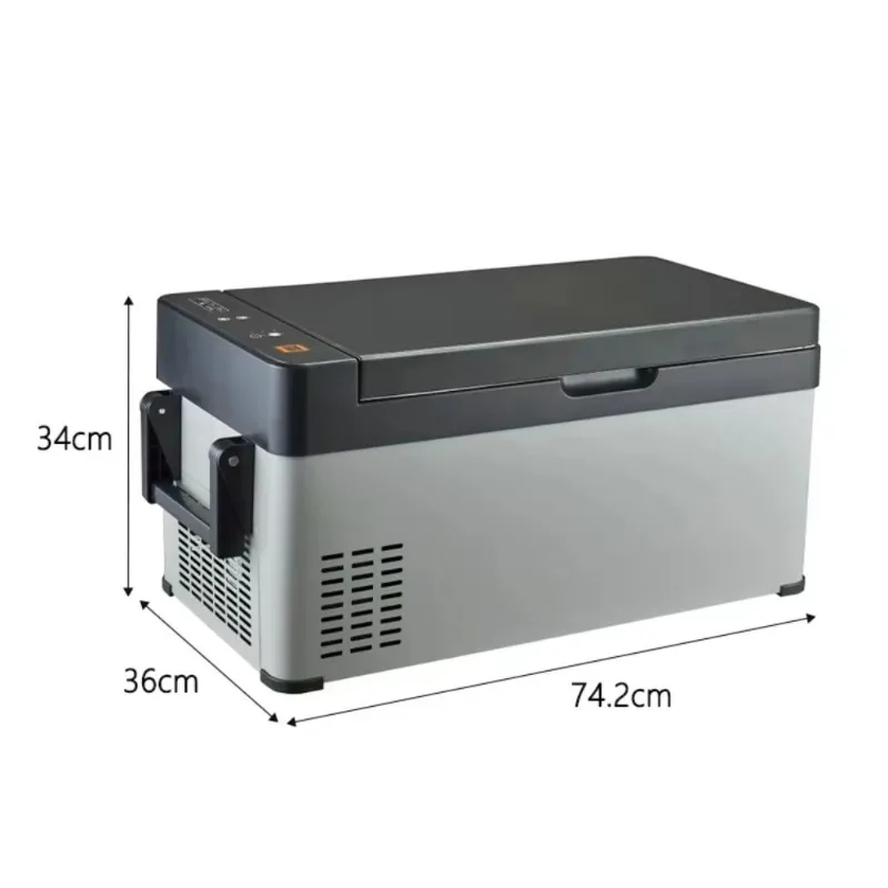 30L Mini Refrigerator 12/24v Car Refrigerator Portable Freezer Mobile Compressor Fruit Beverage Refrigerator Car Cooler