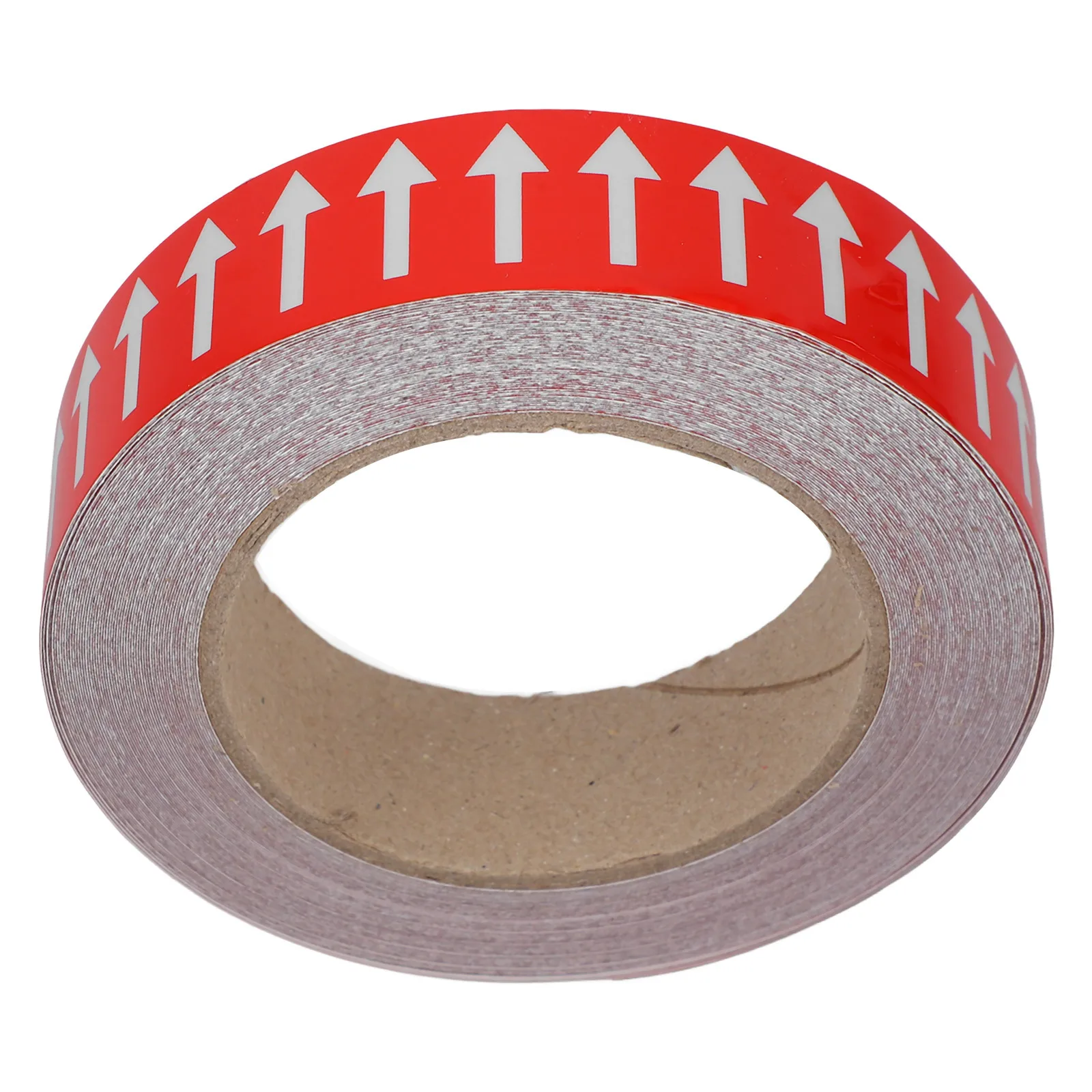 1 لفة الأنابيب بمناسبة ملصق عاكس السهم إشارة مائي للسلامة الصناعية ملصقات السهم الاتجاه الطابق جدار Ps