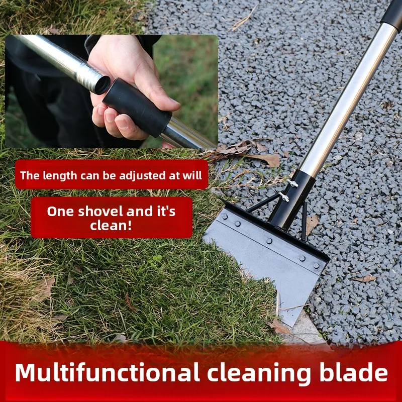 Manganese Steel Manure Shovel Livestock Waste Removal Scraper Wall Cleaner Weeding Snow Cleaning Farm Breeding Spade
