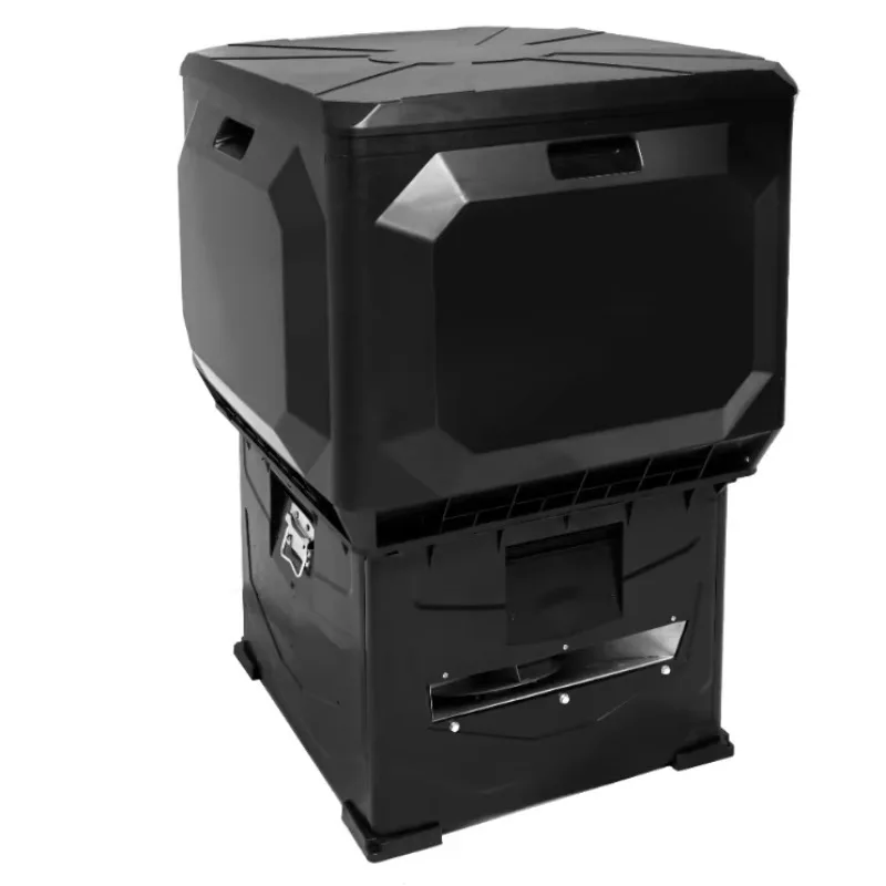 

With Digital Timer Automatic Feeder Solar Panel Rat Proofing Electric Automatic Solar Feeding Machine