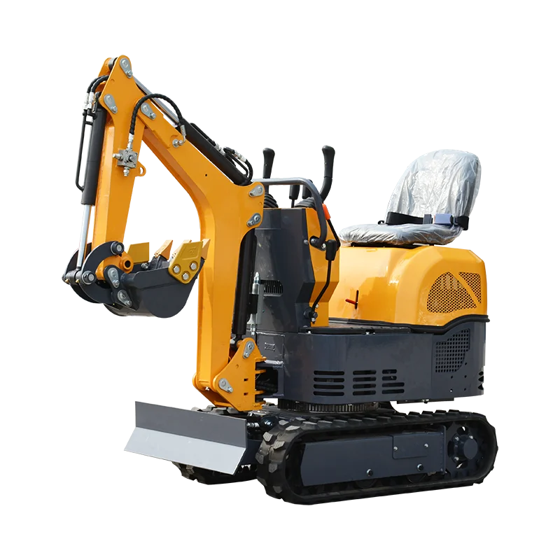 0.8톤의 농업용 액세서리가 재고로 포함된 맞춤형 고속 화물 신형 마이크로 굴삭기