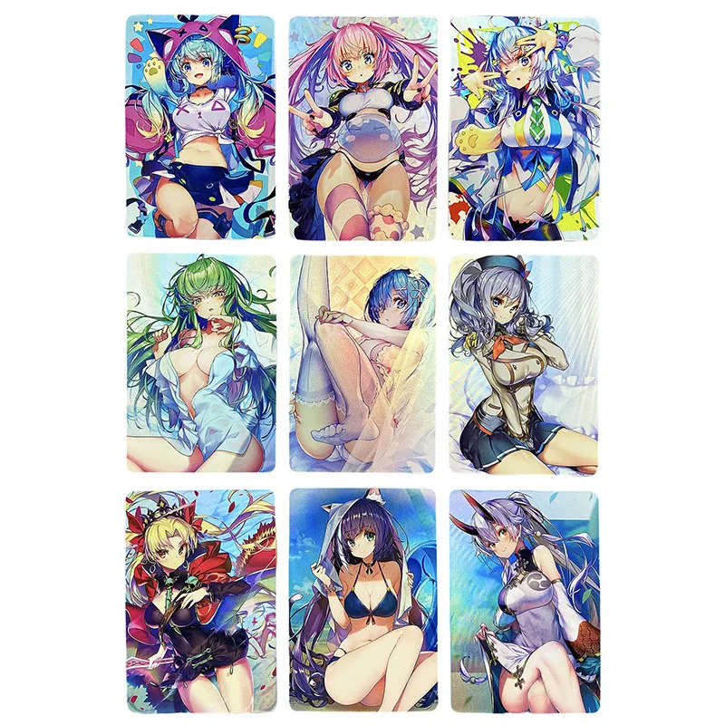 Anime Goddess Story DIY ACG Tabletop Game Card Uta Rem Kitagawa Marin Nakano Miku Toys for boy Collectible Card Birthday Present