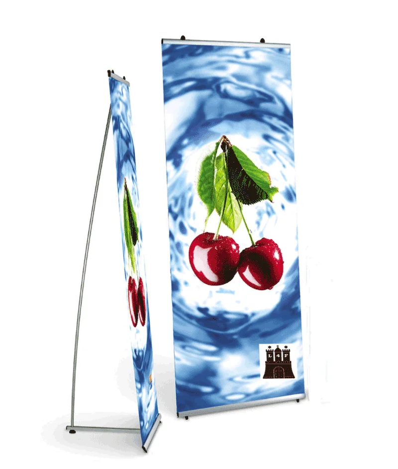 Advertising X L Banner Size 60 x 160 cm 80 x 180 cm for Trade Show Low Price Stand X L Banner Stand