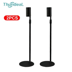 2Pcs Speaker Stand for Samsung Q30B 9500S Q900A JBL Stand Cradle With Tray Height Adjustable 80-150CM Bed Head Portable Bracket