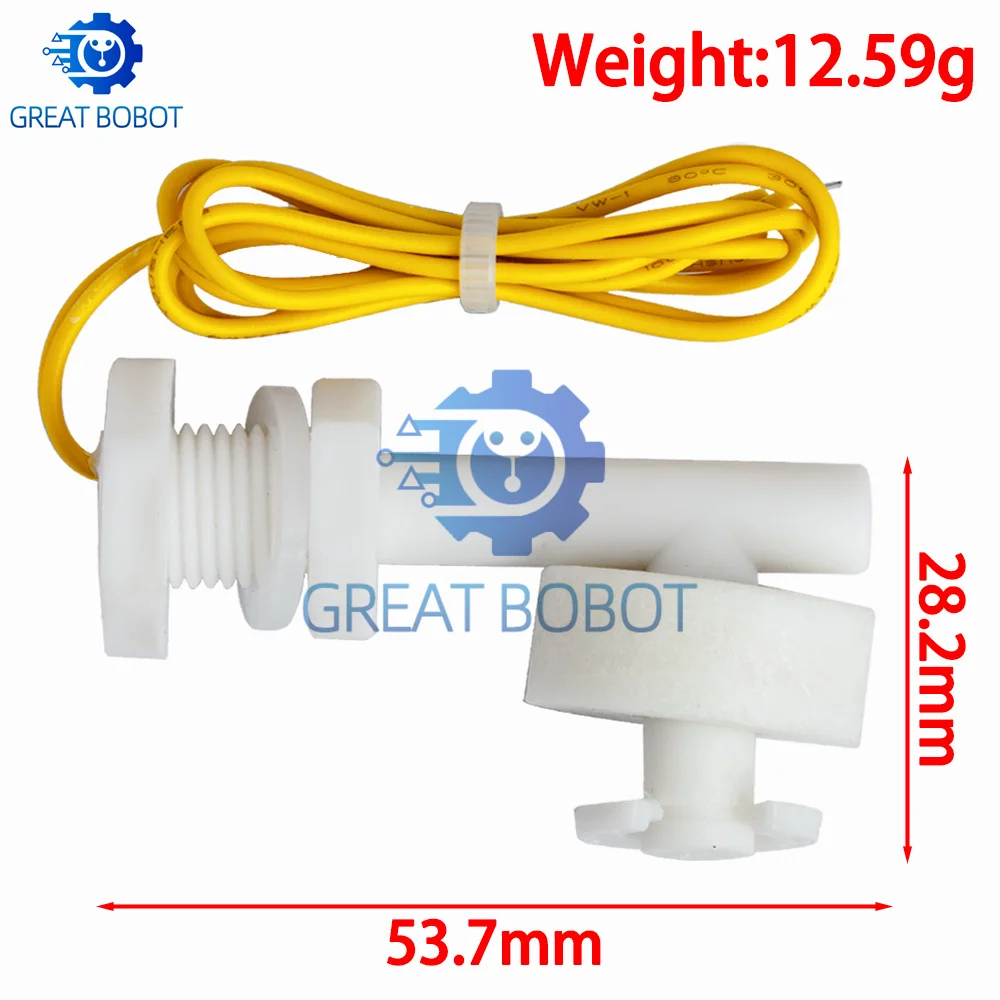 BS Mini Float Switch Contains DC 220V Liquid Water Level Sensor Right Angle Float Switch for Fish Tank Switchs Sensors